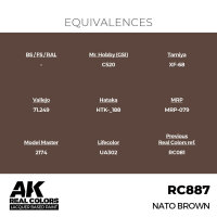 AK Real Colors NATO Brown 17 ml