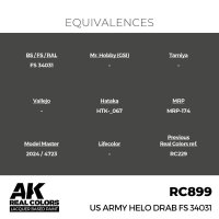 AK Real Colors US Army Helo Drab FS 34031 17 ml