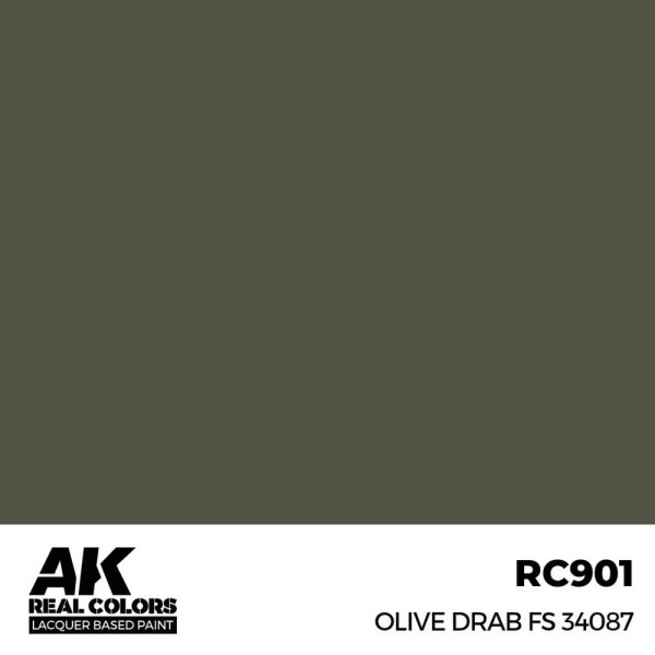 AK Real Colors Olive Drab FS 34087 17 ml