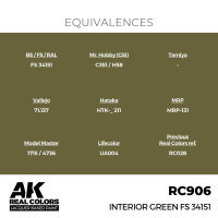 AK Real Colors Interior Green FS 34151 17 ml