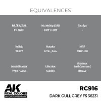 AK Real Colors Dark Gull Grey FS 36231 17 ml