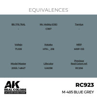 AK Real Colors M-485 Blue Grey 17 ml