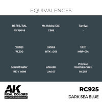 AK Real Colors Dark Sea Blue 17 ml