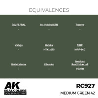 AK Real Colors Medium Green 42 17 ml