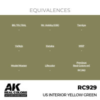 AK Real Colors US Interior Yellow Green 17 ml