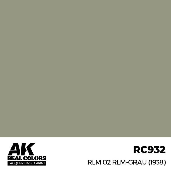 AK Real Colors RLM 02 RLM-GRAU (1938) 17 ml