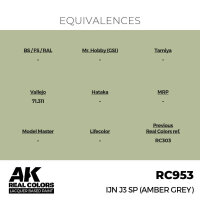 AK Real Colors IJN J3 SP (AMBER GREY) 17 ml