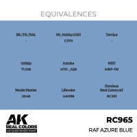 AK Real Colors RAF Azure Blue 17 ml