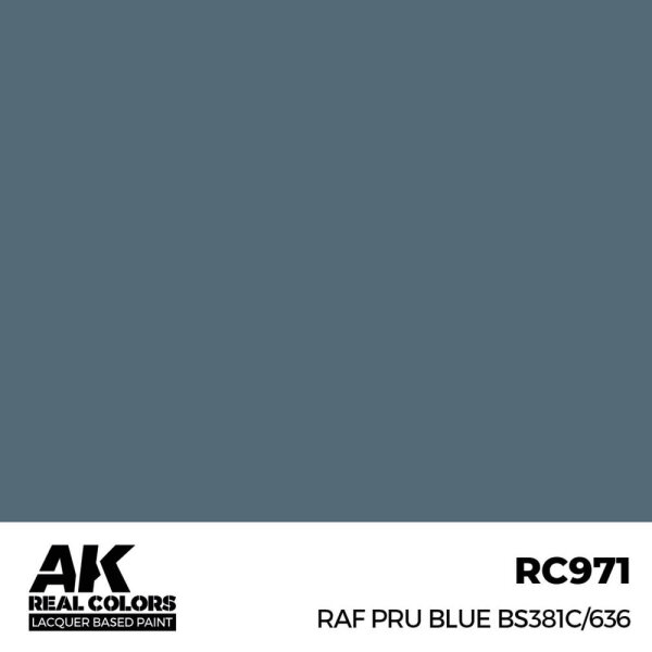 AK Real Colors RAF PRU Blue BS381C/636 17 ml