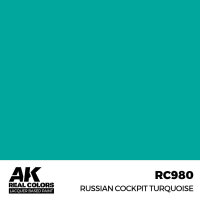 AK Real Colors Russian Cockpit Torquoise 17ml