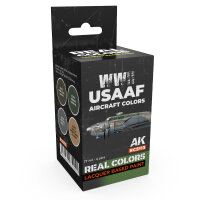 AK Real Colors WWII USAAF Aircraft Colors SET