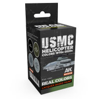 AK Real Colors USMC Helicopter Colors 1970s-2020s SET