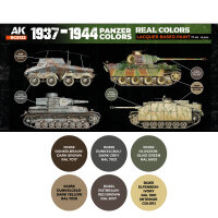 AK Real Colors 1937-1944 Panzer Colors SET