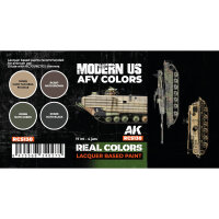 AK Real Colors Modern US AFV Colors SET