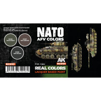AK Real Colors NATO AFV Colors SET