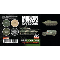 AK Real Colors Modern Russian AFV Colors SET