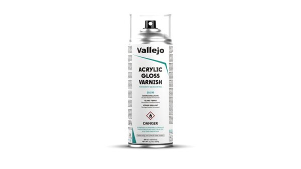 Vallejo Aerosol Varnish Gloss