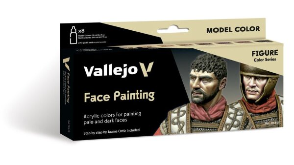 Vallejo Model Color Set: Faces by Jaume Ortiz
