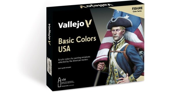 Vallejo Model Color: Basic Colors USA