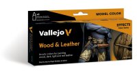 Vallejo Model Color: Wood & Leather Set