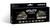 Vallejo Model Color: Utility Paint Set