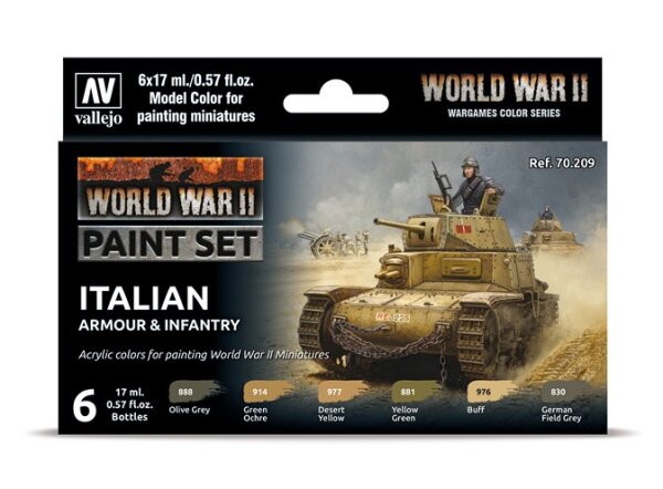 Vallejo Model Color: WWII Italian Armour & Infantry
