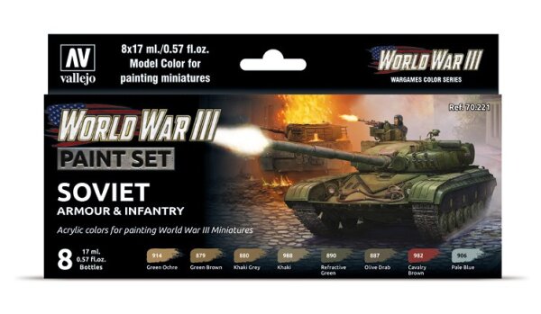 Vallejo Model Color: WWIII Soviet Armour & Infantry