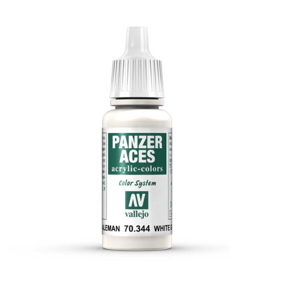 Vallejo Panzer Aces 044 White (German Tanker) 17 ml