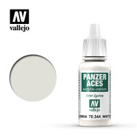 Vallejo Panzer Aces 044 White (German Tanker) 17 ml