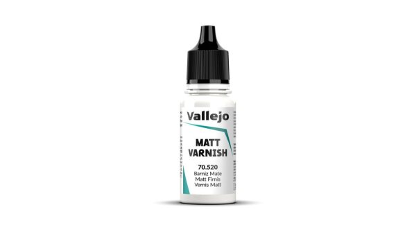 Vallejo Auxiliary Permanent Mat Varnish 18 ml