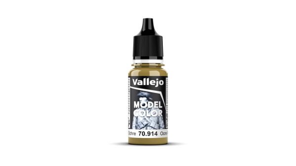 Vallejo Model Color Green Ochre 18 ml (132)