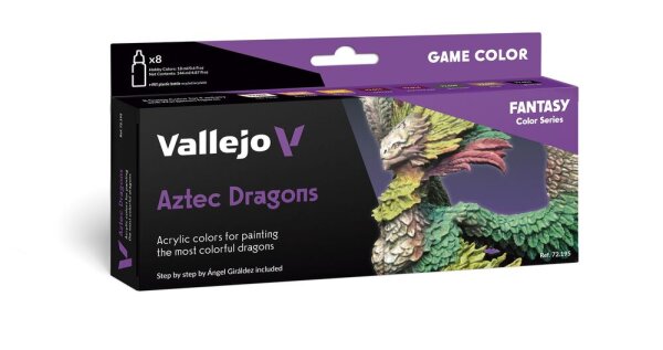 Vallejo Game Color Set - Aztec Dragons