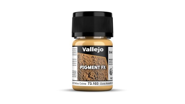 Vallejo Pigmente Dark Yellow Ochre