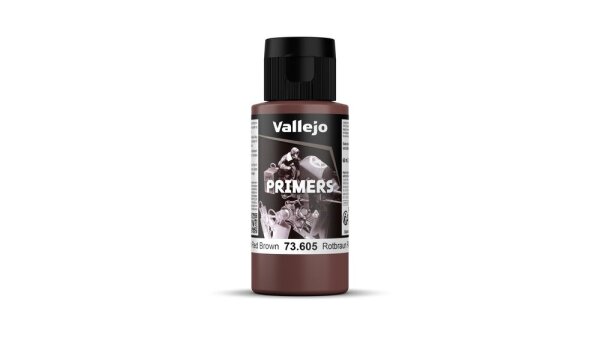 Vallejo Surface Primer German Red Brown 60ml