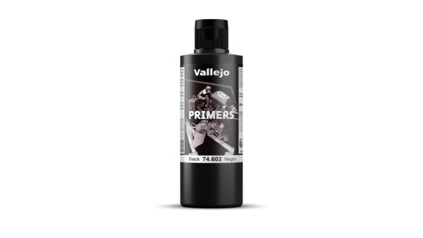 Vallejo Surface Primer Black 200 ml 74602