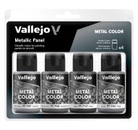 Vallejo Metal Set: Metallic Panel
