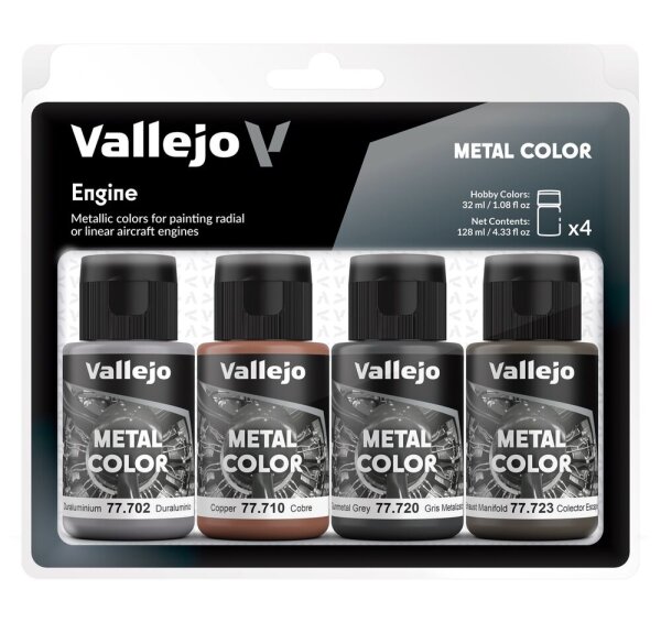 Vallejo Metal Set: Engine