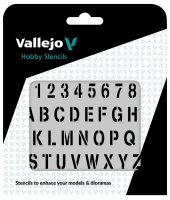 Vallejo Stamp Font Stencil
