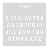 Vallejo Stamp Font Stencil