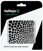 Vallejo Circle Textures Stencil