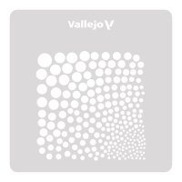Vallejo Circle Textures Stencil
