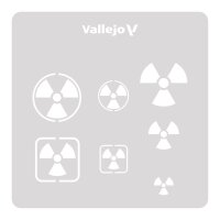 Vallejo Radioactivity Signs Stencil