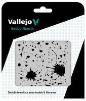 Vallejo Splash & Stains Stencil