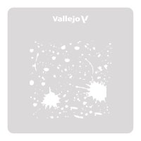 Vallejo Splash & Stains Stencil