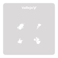 Vallejo Petrol Spills Stencil