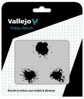 Vallejo Paint Stains Stencil
