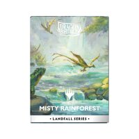 Dragon Shield X Magic: The Gathering - Misty Rainforest - Matte Dual sleeves Landfall Series