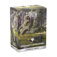Dragon Shield X Magic: The Gathering - Verdant Catacomb - Matte Dual sleeves Landfall Series