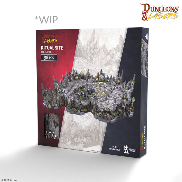 Dungeons & Lasers Ritual Site Pre-Painted