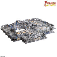 Dungeons & Lasers ROCKY CAVES: PRE-PAINTED